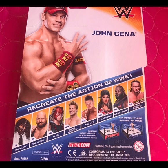 WWE Superstar #43 John Cena figurine - Picture 2 of 2